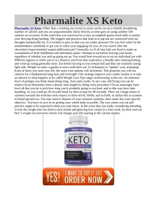 10 Ways To Immediately Start Selling Pharmalite XS Keto