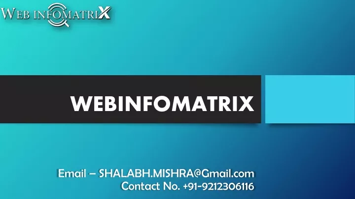 webinfomatrix