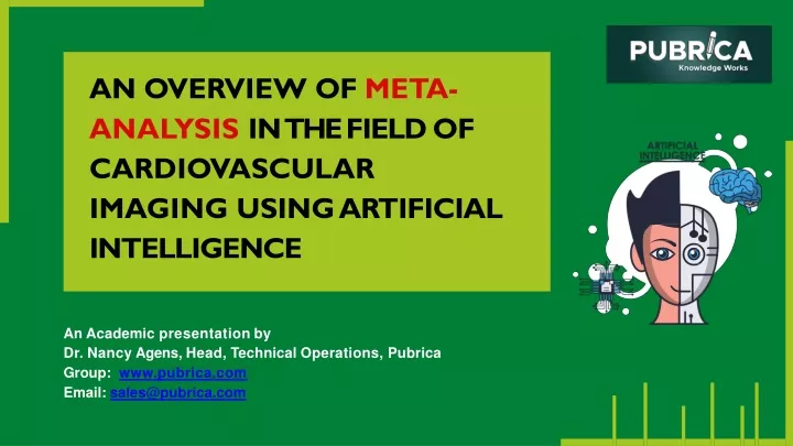 an overview of meta analysis in the field