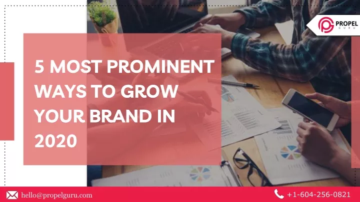 5 most prominent ways to grow your brand in 2020