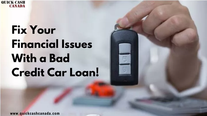 fix your financial issues with a bad credit