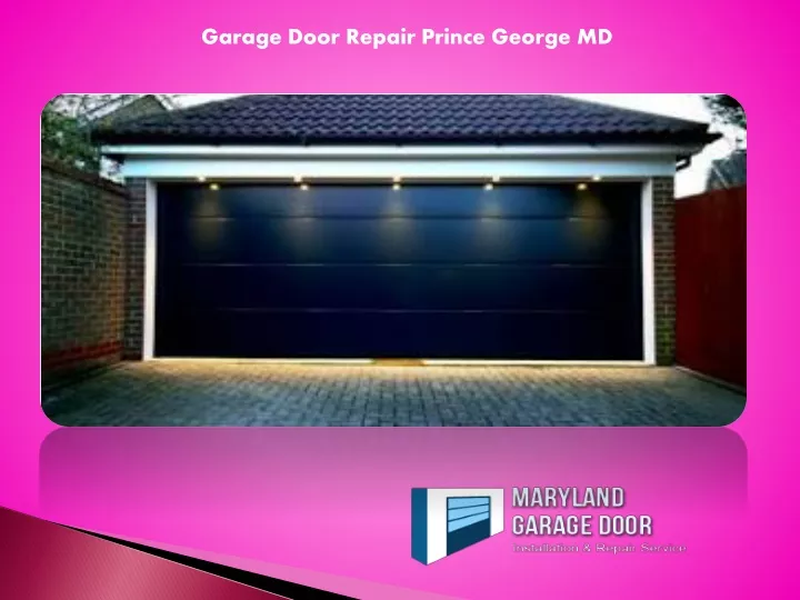 garage door repair prince george md