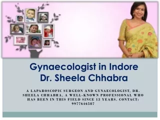 Dr. Sheela Chhabra - Obstetrician & Gynaecologist in Indore