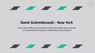 David Golembiowski (New York) - Goal-oriented Professional