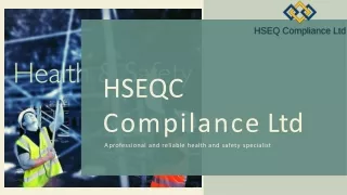 Online Health and Safety Courses UK - HSEQC Compliance Ltd