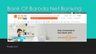 Bank Of Baroda Net Banking| BOB Registration Login