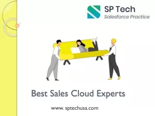 Best Sales Cloud Experts - www.sptechusa.com