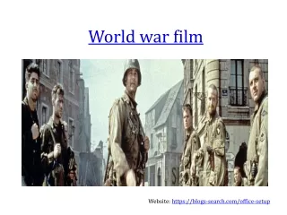 5 Best World War Movies of All Time