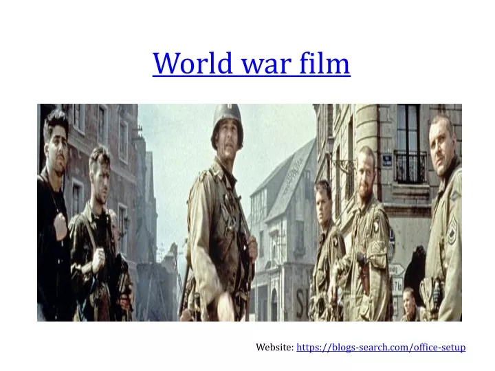 w orld war film