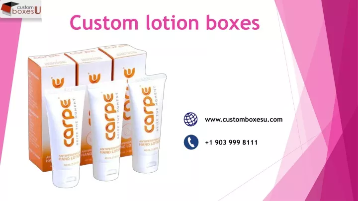 custom lotion boxes