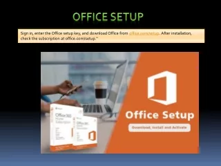 Office.com/setup - Enter your 25 Digits Office Product Key