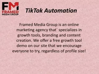 Get the best TikTok Automation