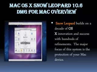 Snow Leopard Dmg download