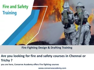 Fire and Safety Certification Training Classes Trichy