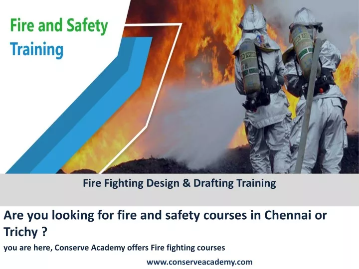 fire fighting design drafting training