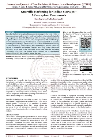 international journal of trend in scientific