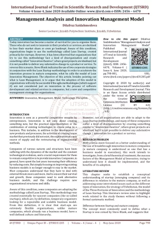 international journal of trend in scientific