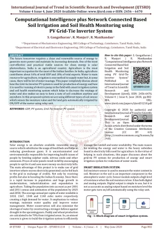 international journal of trend in scientific