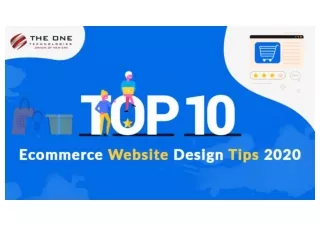 eCommerce website design tips
