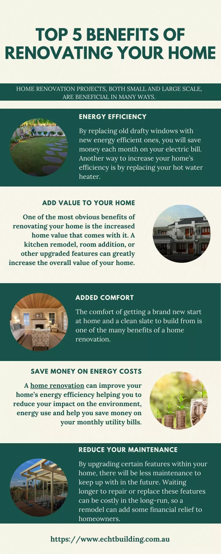 top 5 benefits of renovating your home
