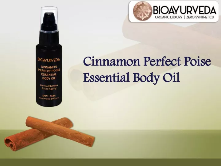 cinnamon perfect poise essential body oil