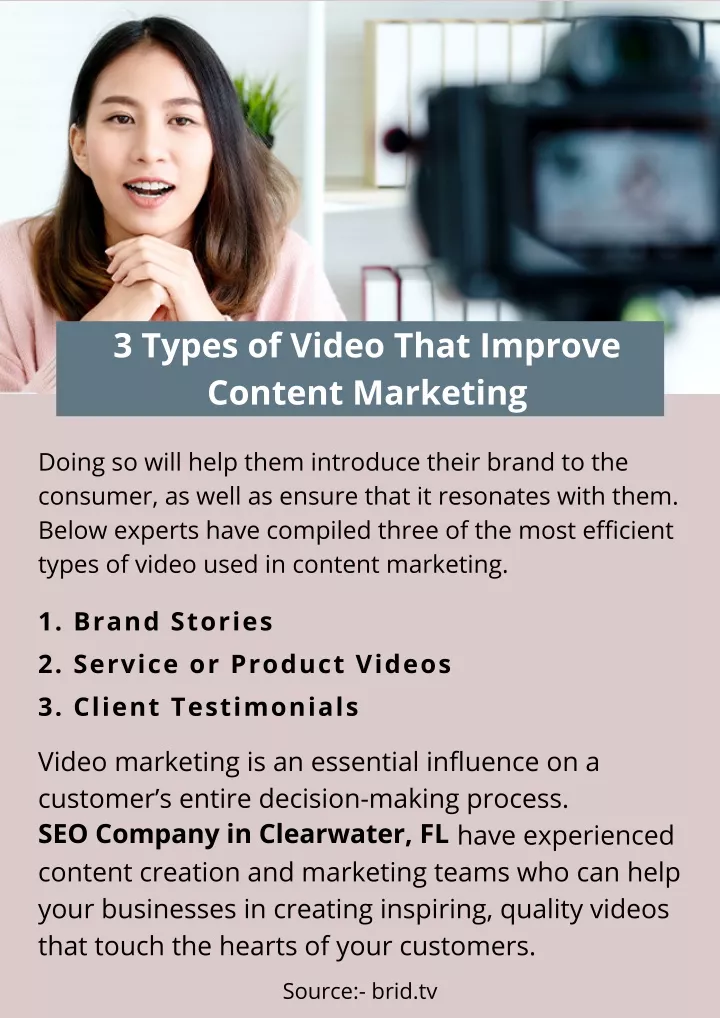 3 types of video that improve content marketing
