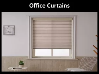 office curtains