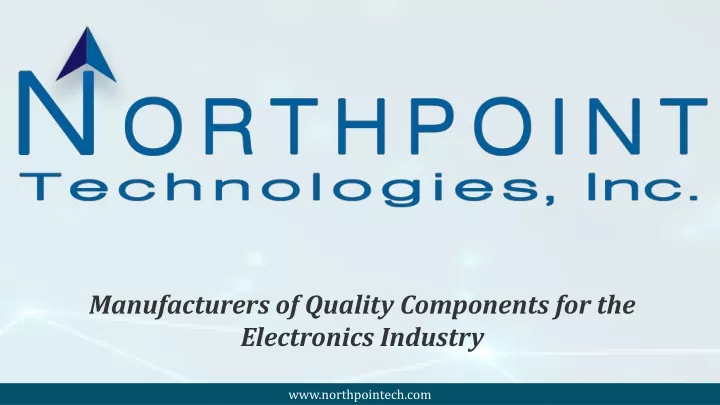 manufacturers of quality components
