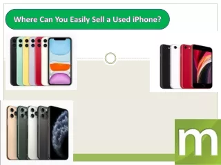 Where Can You Easily Sell a Used iPhone?