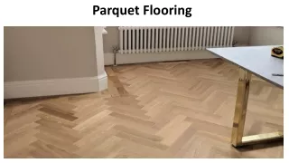 parquet flooring