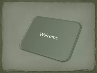 welcome