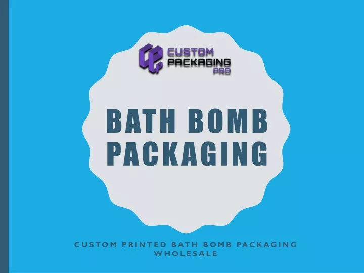 bath bomb packaging