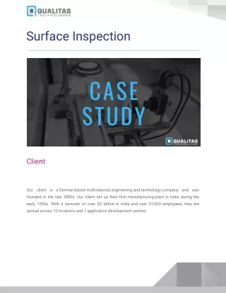 Surface Inspection