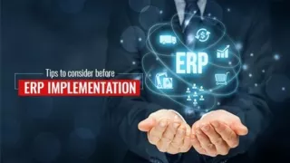 Tips to consider before ERP implementation