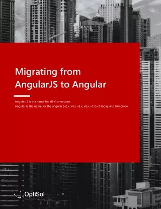 What are the benefits of migrating from AngularJS to Angular?