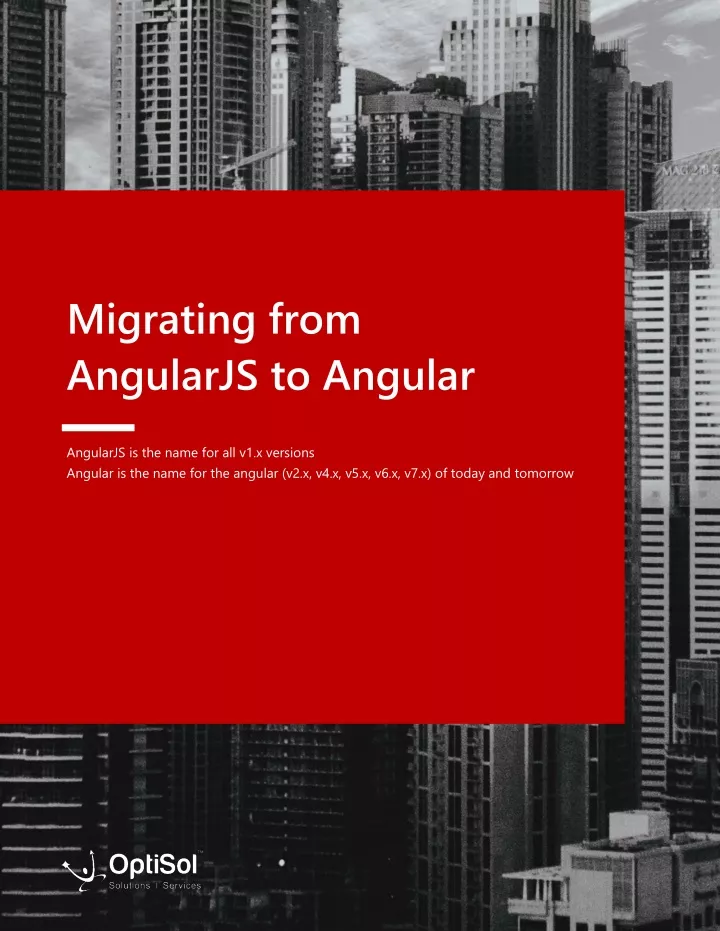 migrating from angularjs to angular