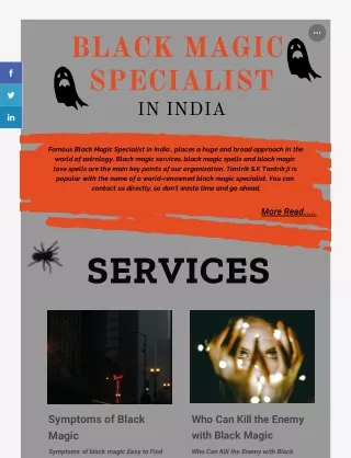 Black Magic Specialist in India | Service for Break Black Magic spell