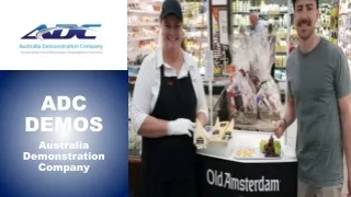 In-store demonstration companies - ADCDEMOS