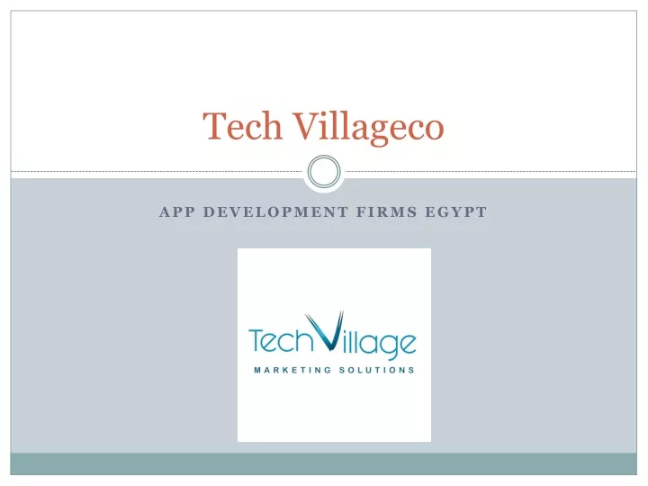 tech villageco