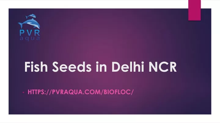 fish seeds in delhi ncr