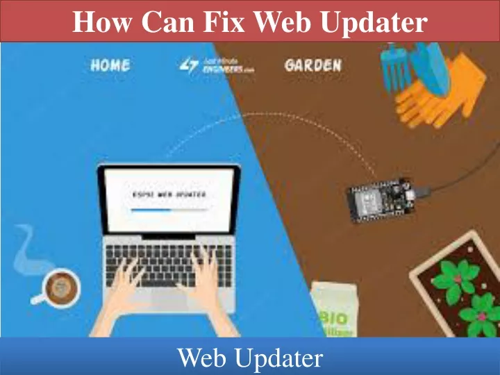 how can fix web updater