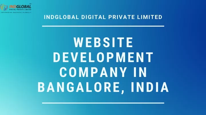 indglobal digital private limited