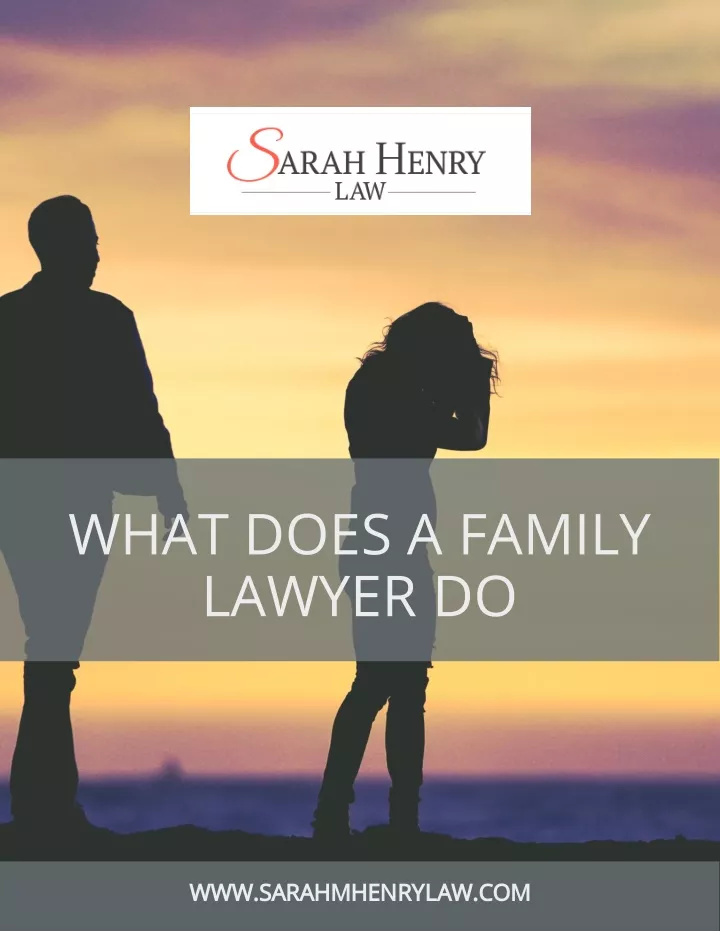 what does a family lawyer do