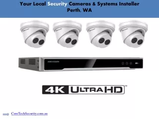 Security Cameras & Sysytems installation Perth, WA - Coretechsecurity