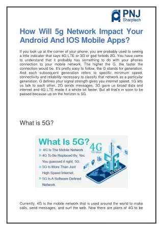 how will 5g network impact your android