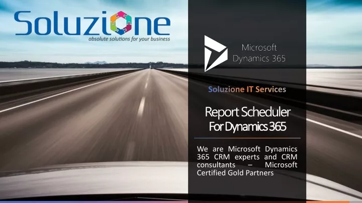 report scheduler for dynamics 365
