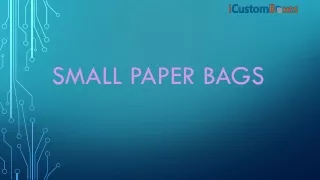 small paper bags