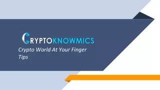 crypto world at your finger tips
