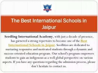 the best international schools in jaipur