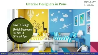 How To Design Stylish Bedrooms For Kids Of Different Age